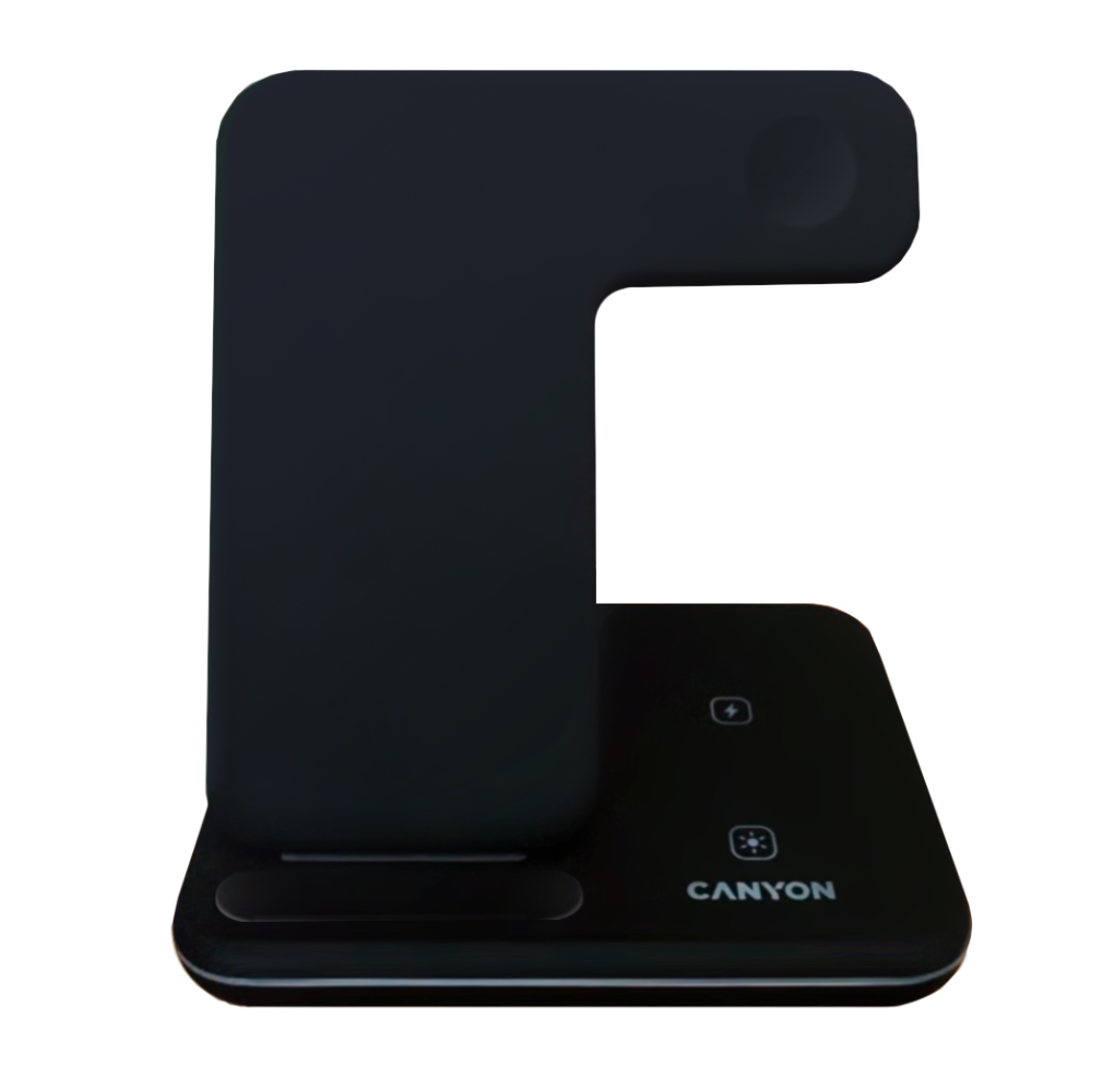 Бездротовий зарядний пристрій Wireless Charger 3in1 15W Canyon CNS-WCS303B за XP