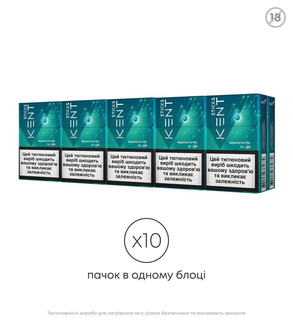 Стіки Kent Aquamarine Mix 3