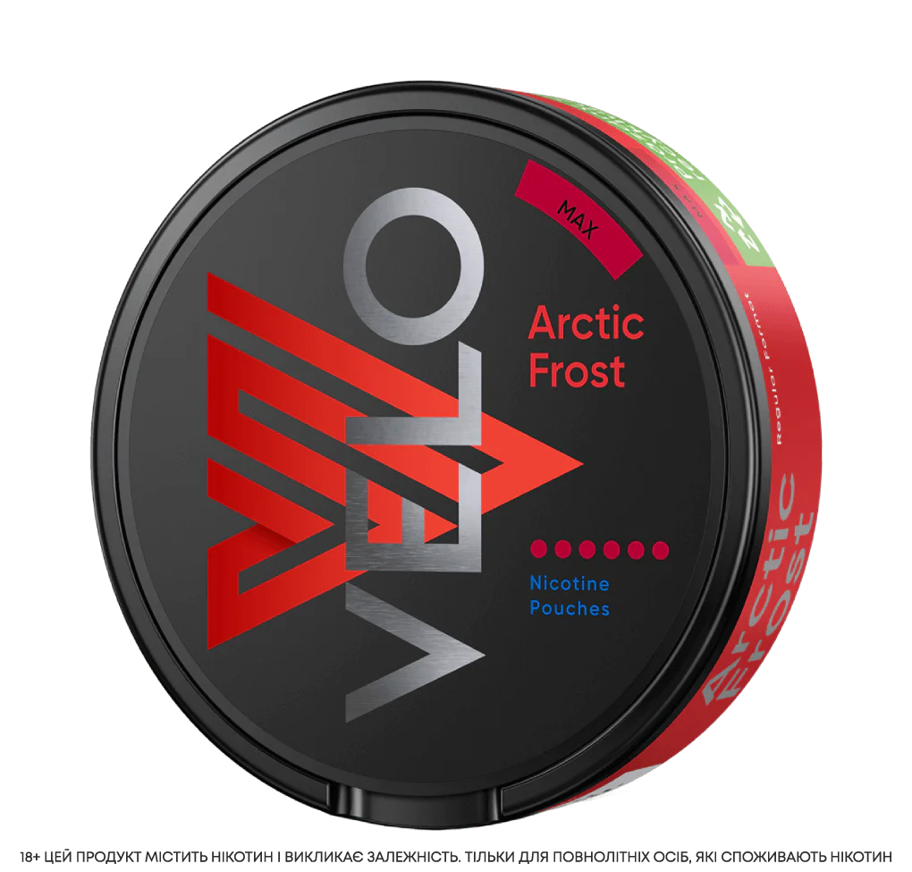 Нікотинові паучі VELO ARCTIC FROST MAX