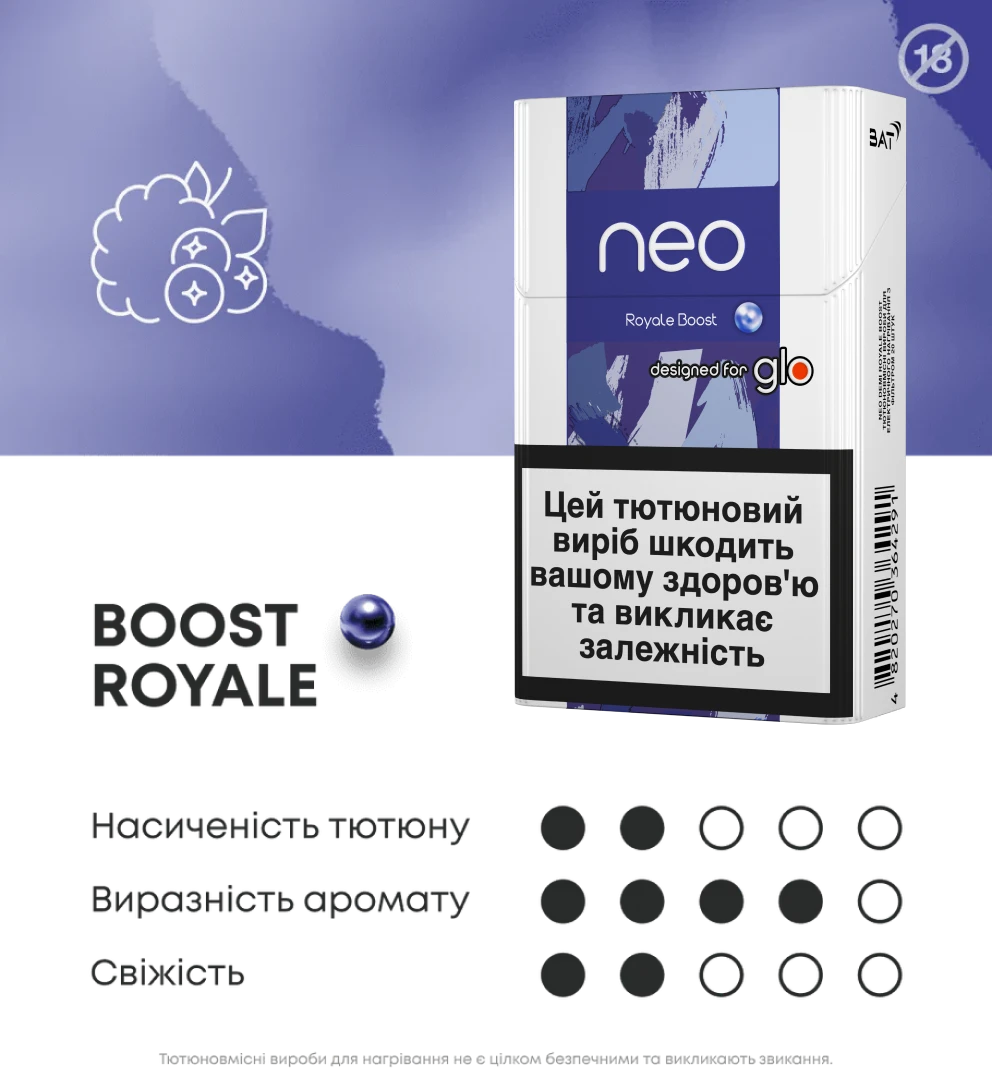 Стіки neo Demi Royale Boost 3