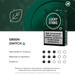 Блок стіків Lucky Strike Sticks Green Switch
