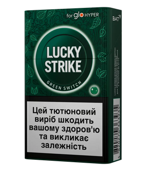 Блок стіків Lucky Strike Sticks Green Switch