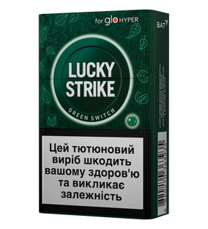 Блок стіків Lucky Strike Sticks Green Switch