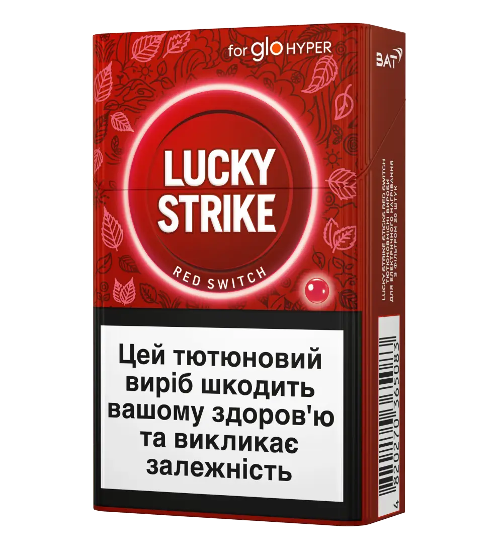 Блок стіків Lucky Strike Sticks Red Switch