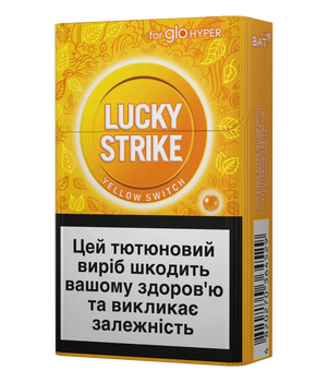 Блок стіків Lucky Strike Sticks Yellow Switch