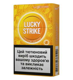 Блок стіків Lucky Strike Sticks Yellow Switch