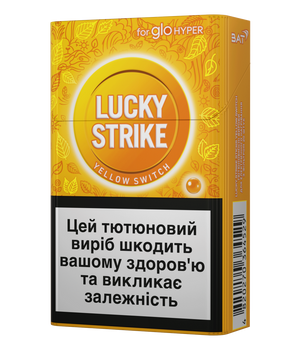 Блок стіків Lucky Strike Sticks Yellow Switch