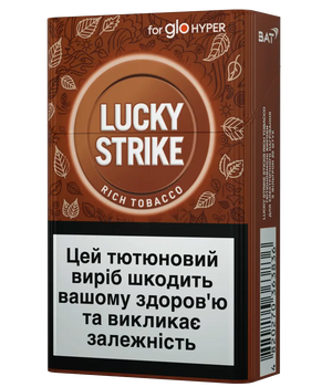 Блок стіків Lucky Strike Sticks Rich Tobacco
