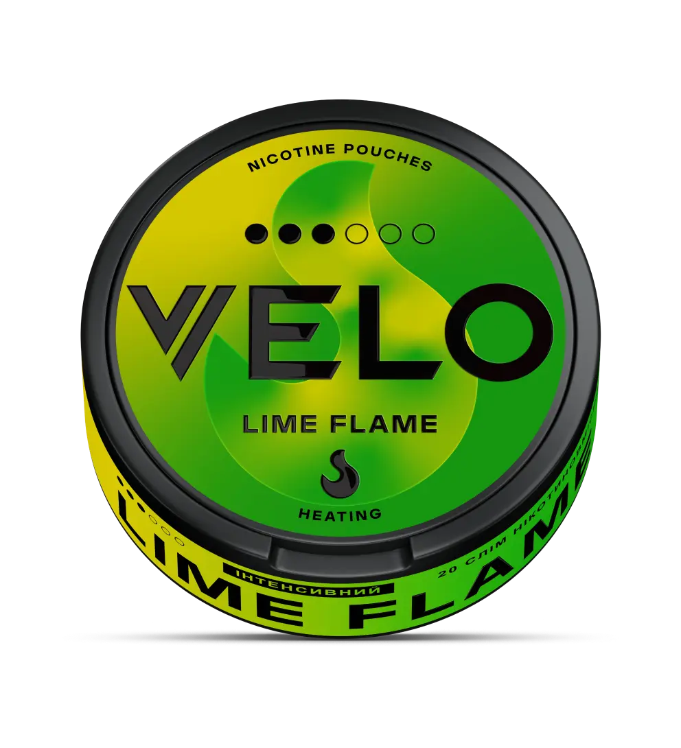 Нікотинові паучі VELO Lime Flame 10 mg