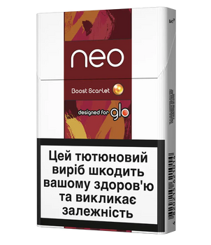 Стіки neo Boost Scarlet за підпискою