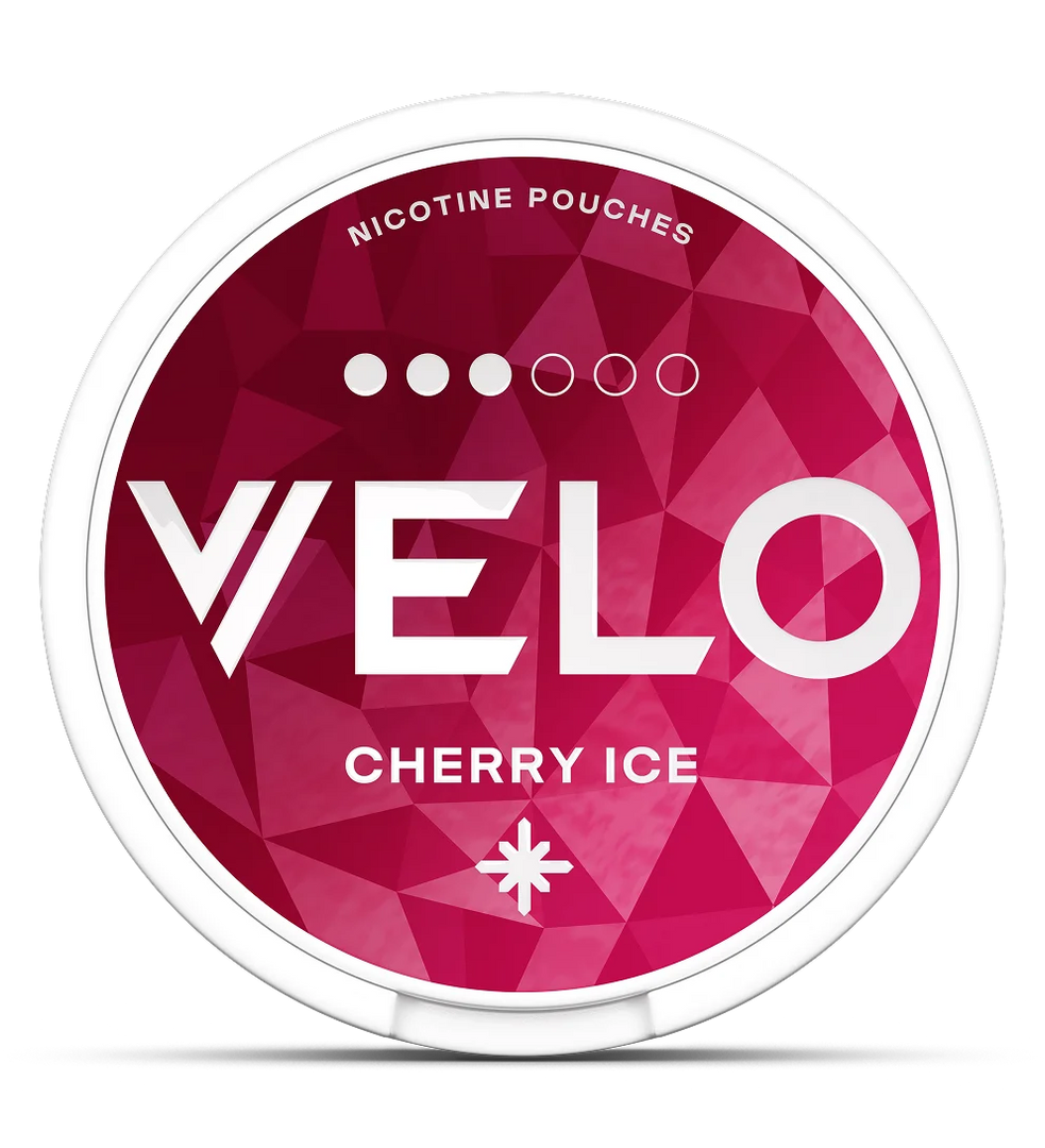 Подушечки VELO Cherry Ice 8 мг • Купить паучі в Києві та Україні