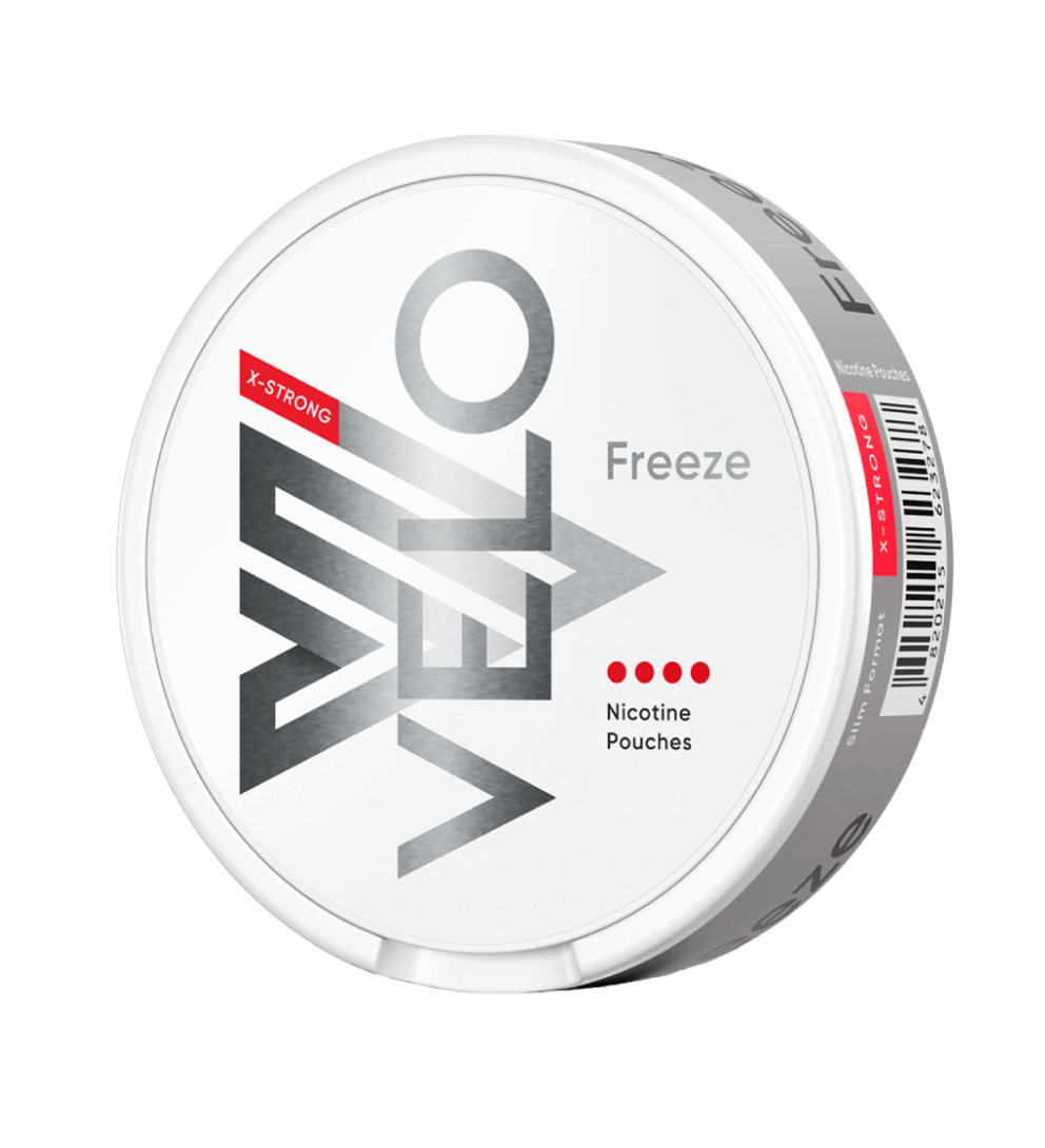 Нікотинові паучі VELO FREEZE X-STRONG за ХР