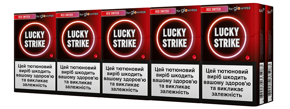 Блок стіків Lucky Strike Sticks Red Switch 3