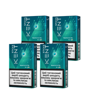 Міні блок Kent Sticks Aquamarine Mix, 4 пачки