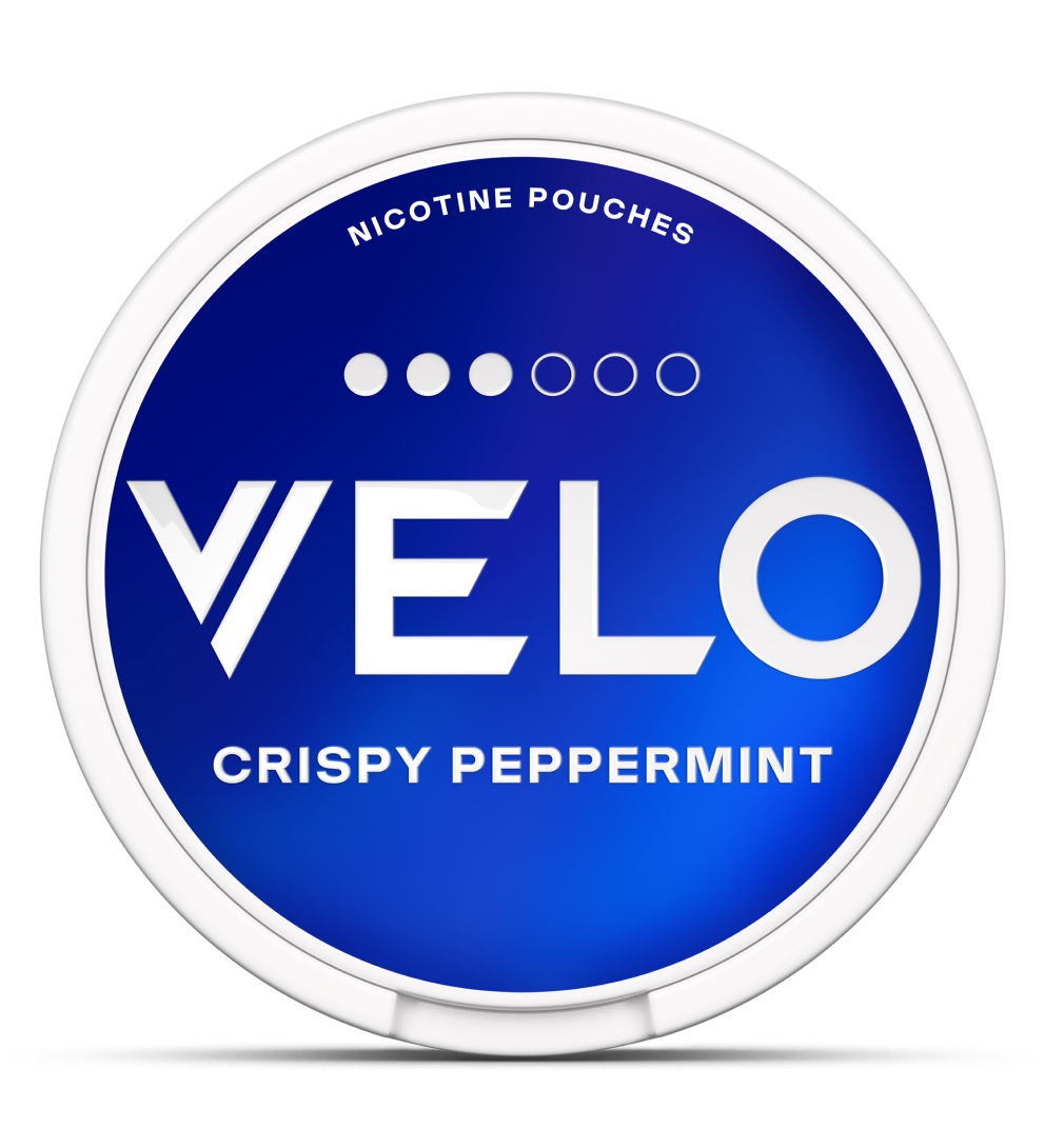 Нікотинові паучі VELO Crispy Peppermint 10 mg за ХР