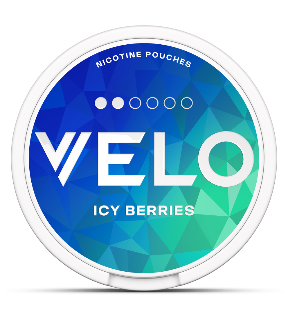 Нікотинові паучі VELO Icy Berries 6 mg за ХР