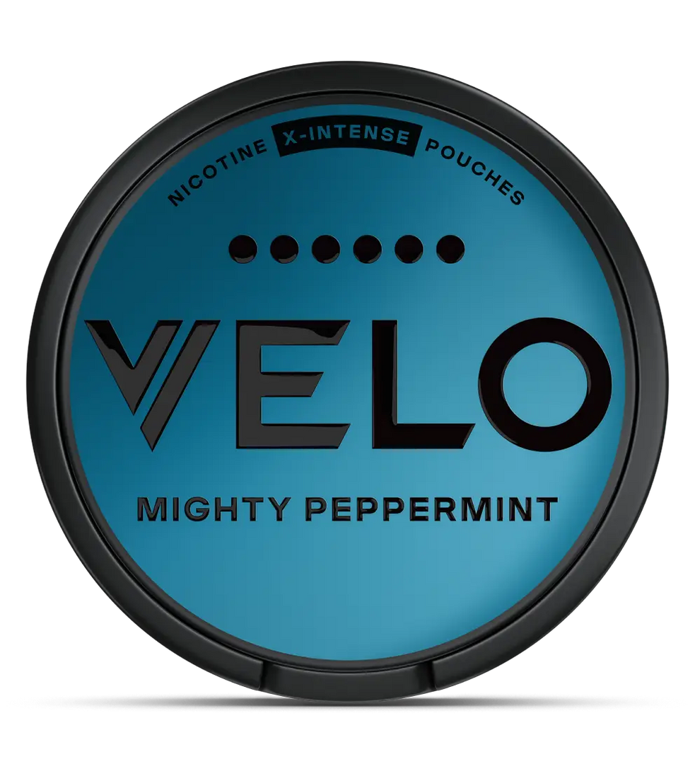 Подушечки VELO Mighty Peppermint • Купить паучі в Києві та Україні