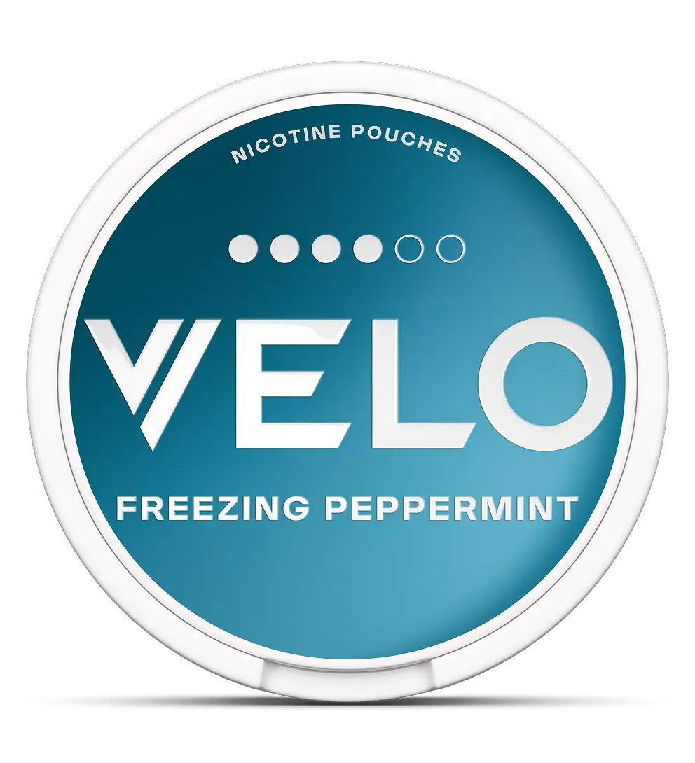 Нікотинові паучі VELO Freezing Peppermint 10.9 мг