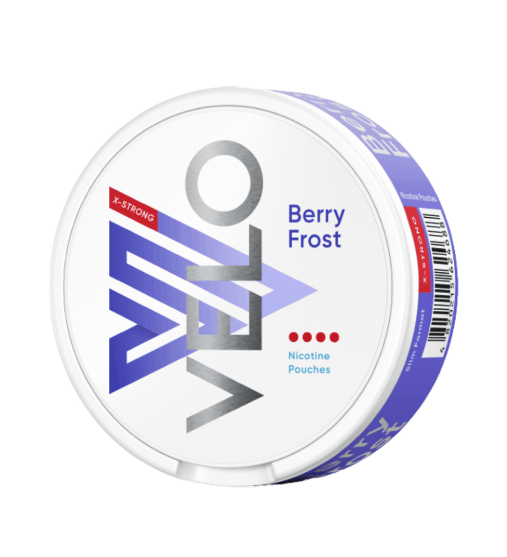 Нікотинові паучі VELO BERRY FROST X-STRONG за ХР