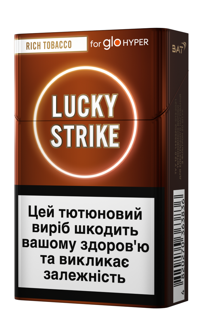 Стіки Lucky Strike Rich Tobacco