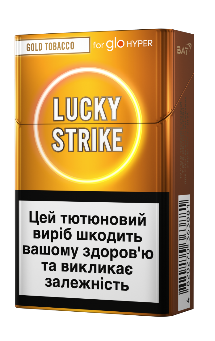 Стіки Lucky Strike Gold Tobacco